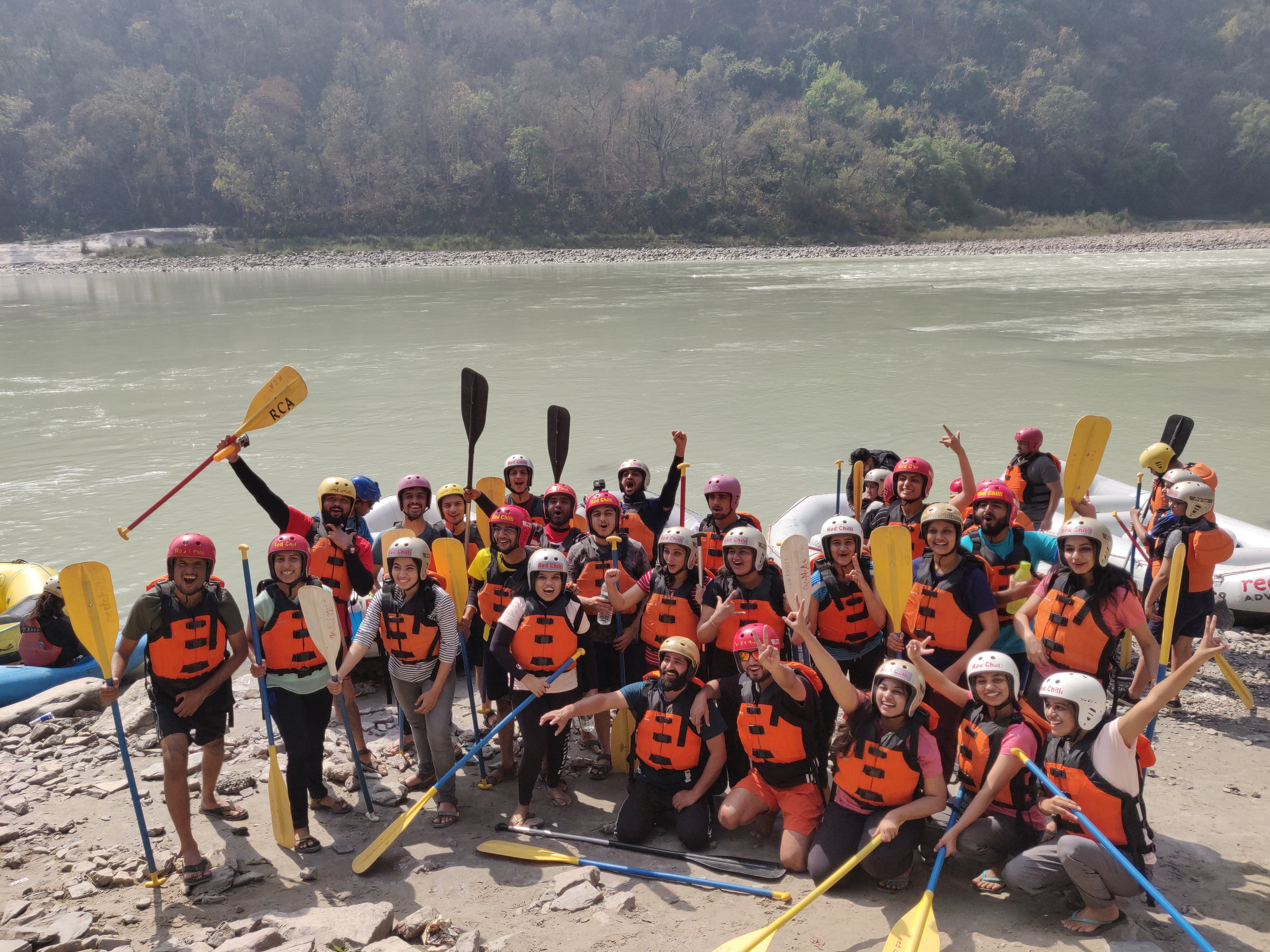 Group Pic before rafting