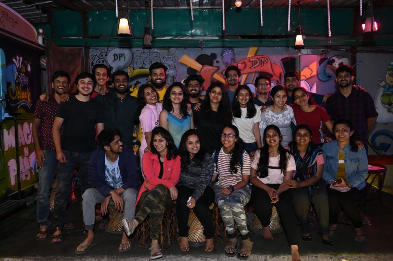 Group pic after the dance at the momos point