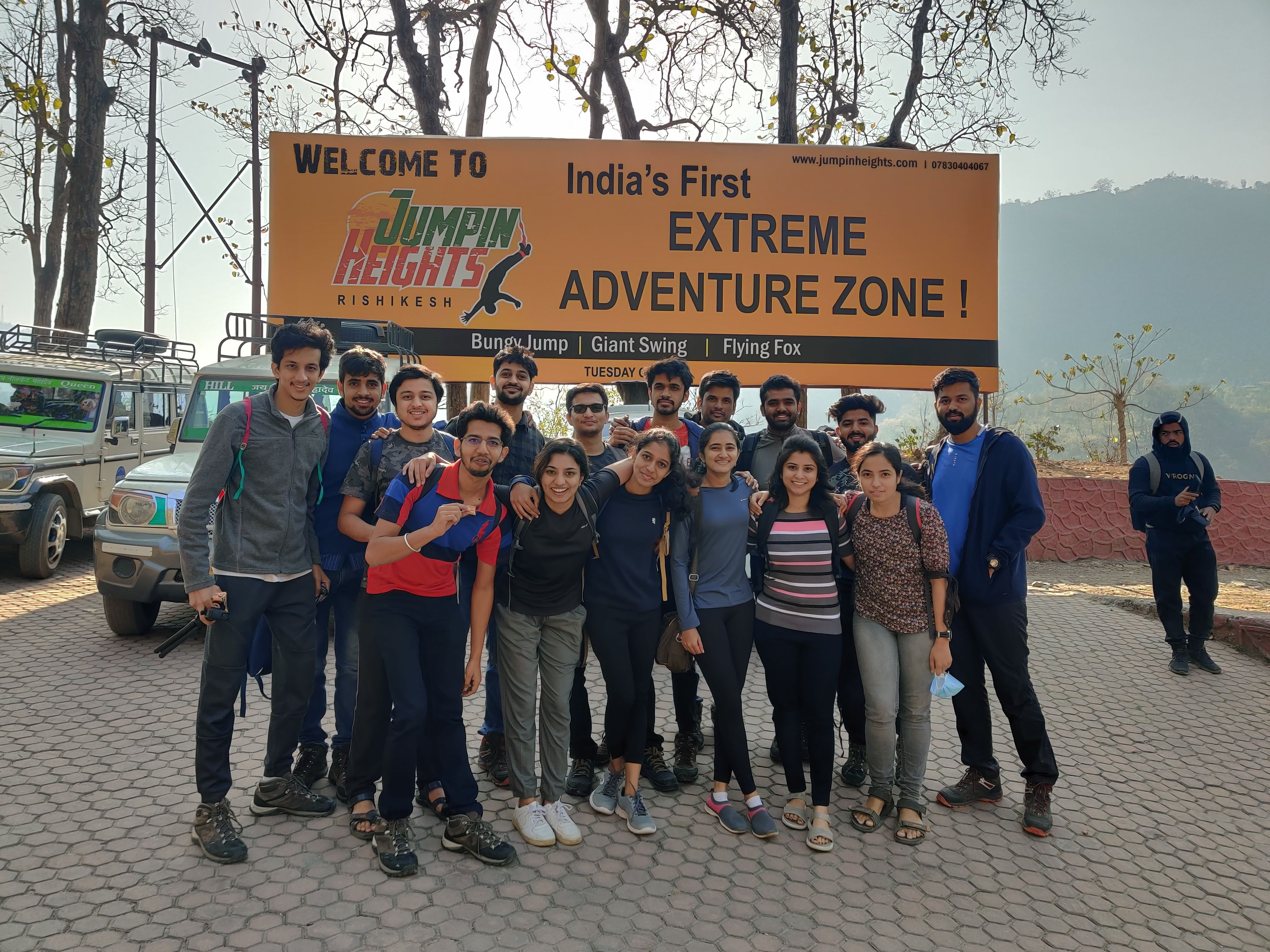 Group Pic before the challenge